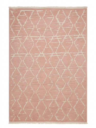 فرش مدرن آرمانی کد ۵۱۱۰ رنگ پینک | ۴۲۰ شانه تراکم ۸۴۰ کلکسیون دلوکس