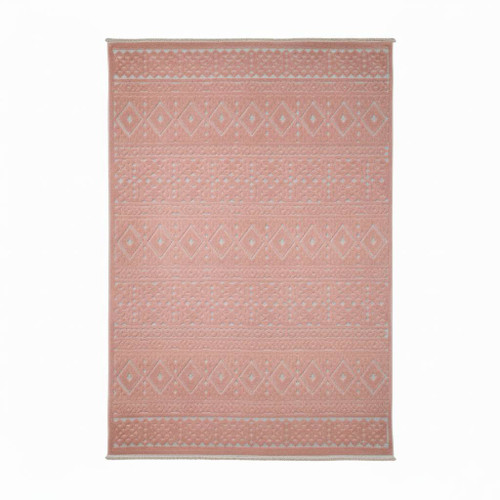 فرش مدرن آرمانی کد ۵۱۰۶ رنگ پینک | ۴۲۰ شانه تراکم ۸۴۰ کلکسیون دلوکس