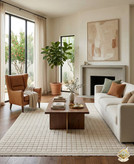 فرش پذیرایی مینیمال کرم