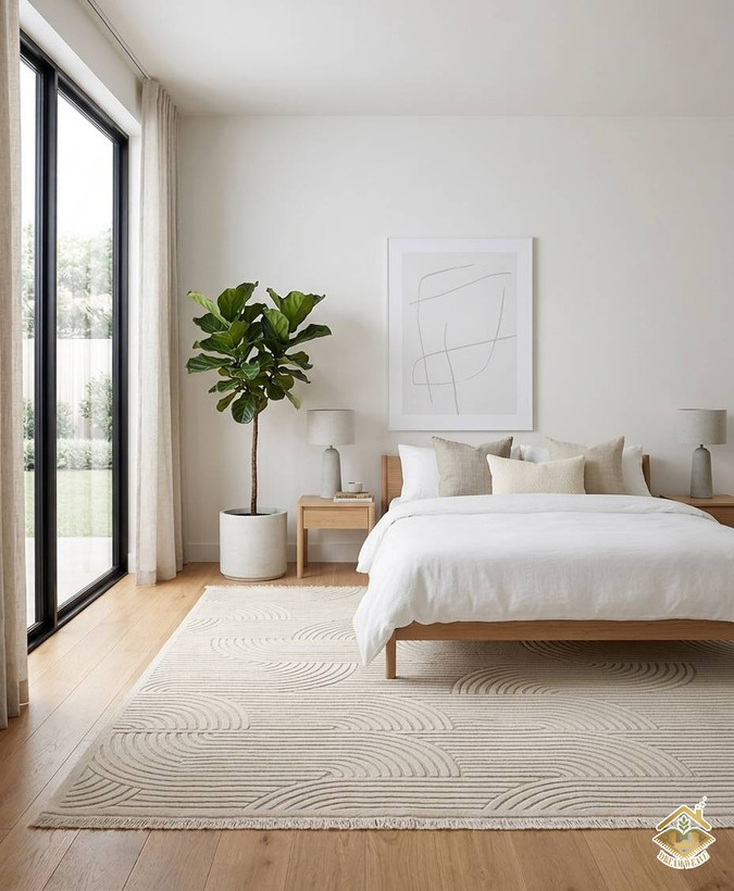 فرش پینترست کرم