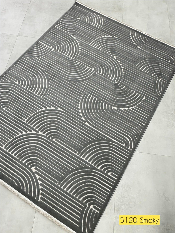 فرش آرمانی رنگ اسموکی