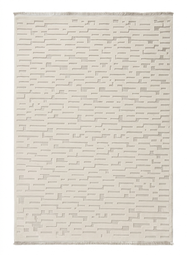 خرید فرش آرمانی کد 5107 کرم کلکسیون دلوکس با بهترین قیمت