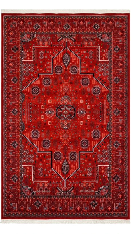 فرش آرمانی کلکسیون فرح کد 1266 لاکی – 1200 شانه تراکم 3600