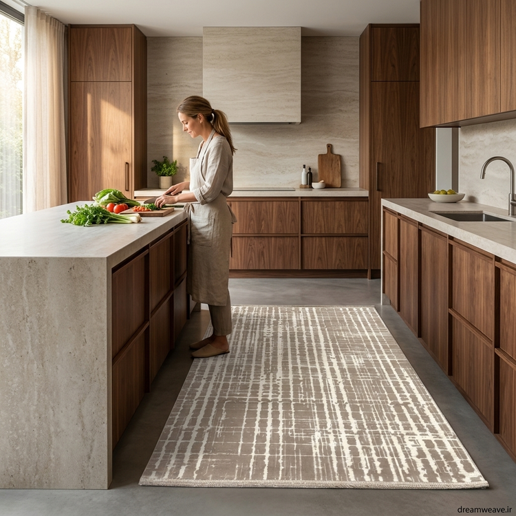 خرید فرش مینیمال از تنها نمایندگی آنلاین فرش آرمانی DreamWeave