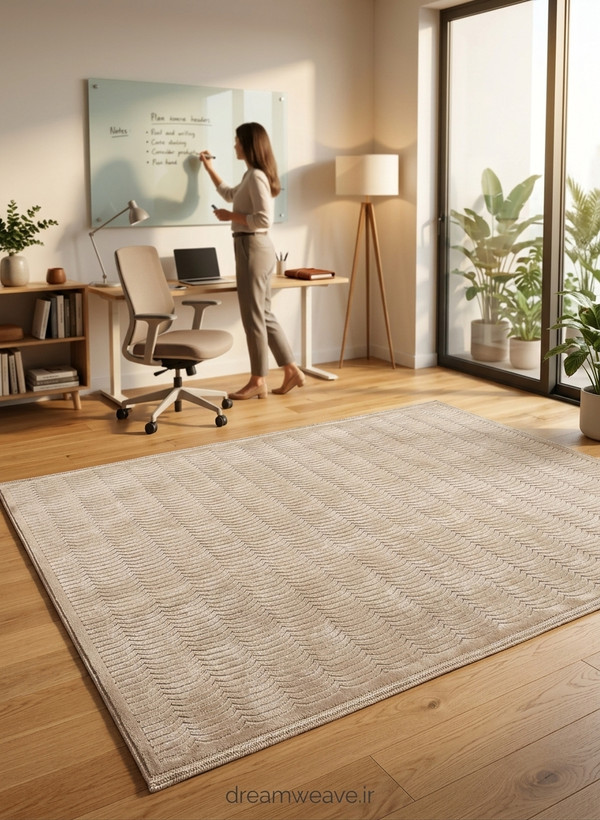 Armani Modern Carpet Code 5175 Mocha Color | Deluxe Collection