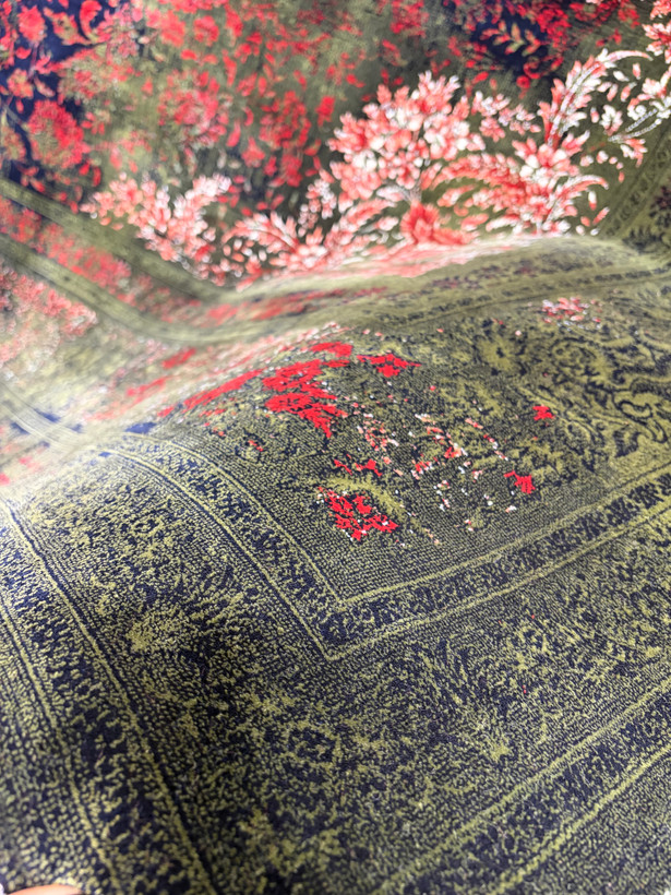 خرید اقساطی فرش کلاسیک سبز