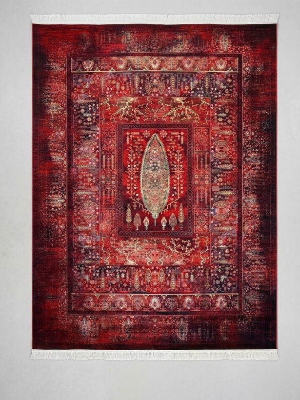 خرید فرش آرمانی کلکسیون فرح کد ١٢٨۴ لاکی – 1200 شانه تراکم 3600