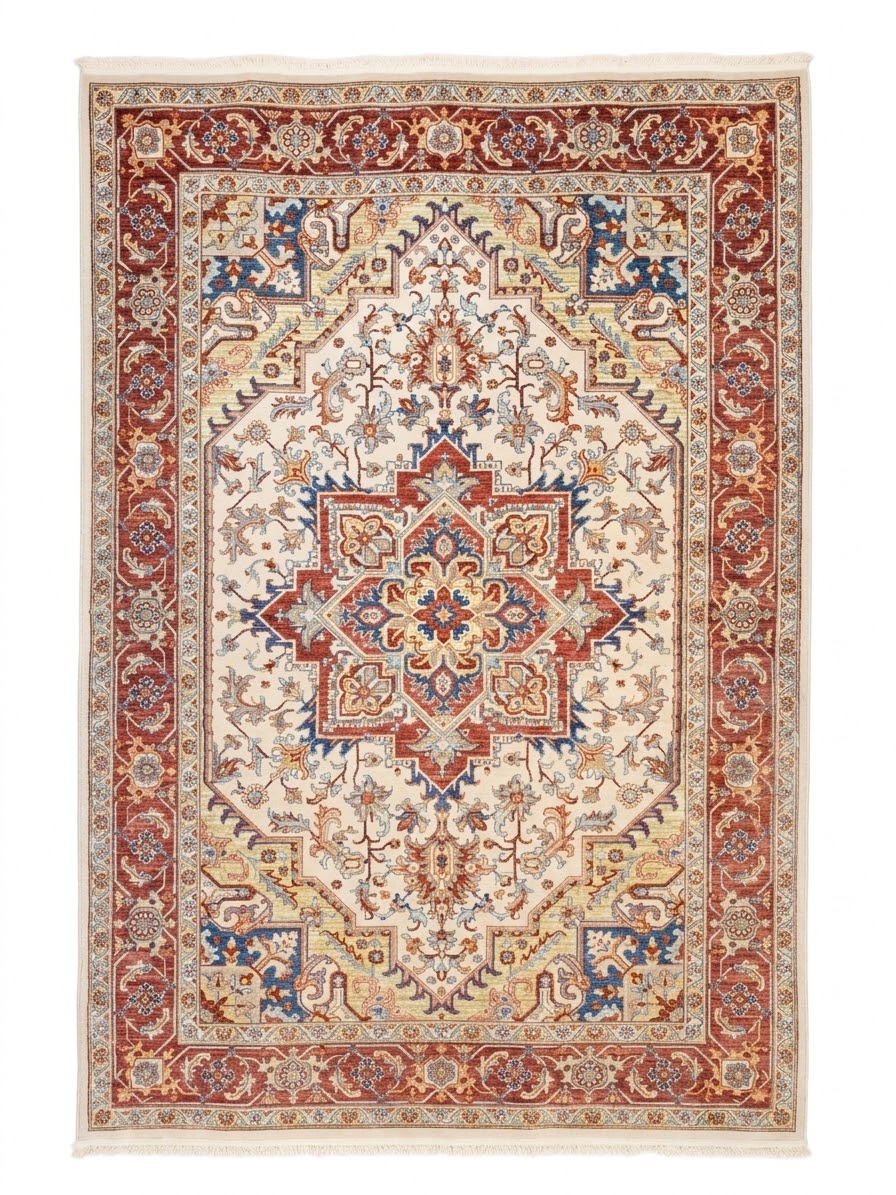 خرید فرش لیلی  ۷۰۰ شانه تراکم ۲۱۰۰ مدل سلطان آباد کد 8010CL |کلکسیون امپرا